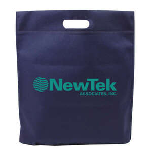 Custom Promotional Die Cut Handle Tradeshow Nonwoven Tote
