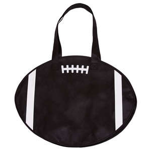 RallyTotes Football Tote Black