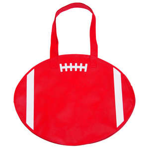 RallyTotes Football Tote Red