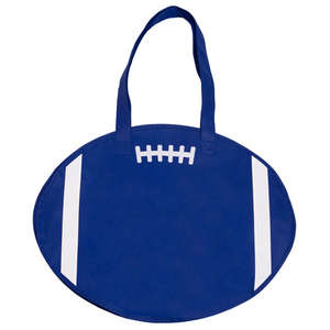 RallyTotes Football Tote Blue, Reflex