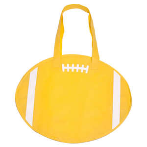 RallyTotes Football Tote Yellow