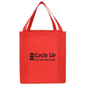 Custom Promotional Saturn Jumbo Nonwoven Grocery Tote