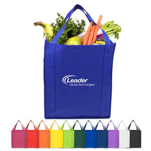 Saturn Jumbo Nonwoven Grocery Tote 