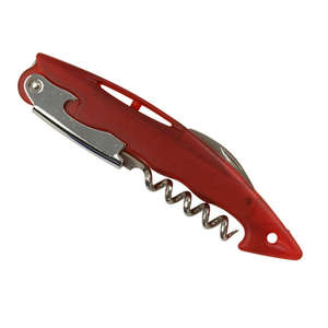 Elite Wine Opener Red, Translucent