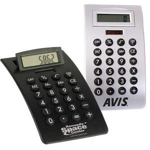 Custom Promotional Curved Desktop Calculator