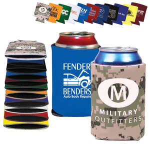 Folding Can Cooler Sleeve 