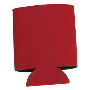 Folding Can Cooler Sleeve Red/Black
