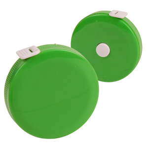 5 Ft. Round Tape Measure Green