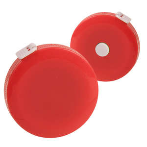 5 Ft. Round Tape Measure Red