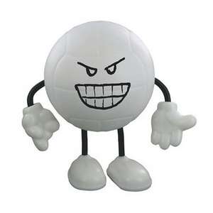 Custom Promotional Volleyball Figure Stress Ball