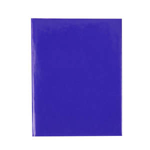 Hardcover Notepad Holder Blue