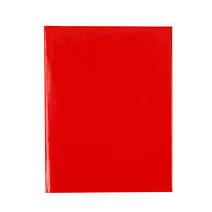 Hardcover Notepad Holder Red