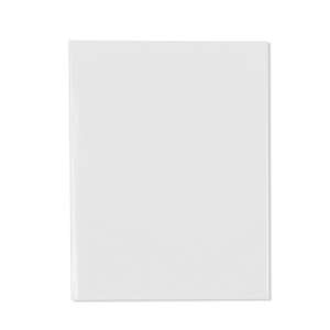 Hardcover Notepad Holder White