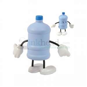 Water Bottle Figure Stress Ball