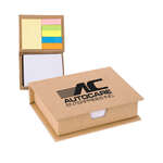 Customized Promotional Products - Eco/Recycled Sticky Note Memo Case
