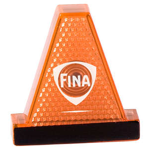 Custom Promotional Construction Cone Flashing Button