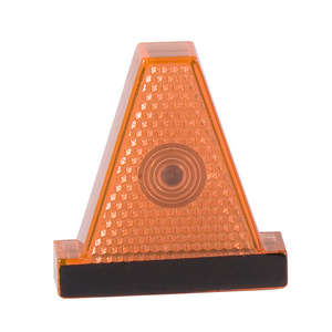 Construction Cone Flashing Button 