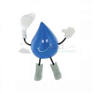 Western Droplet Figure Stress Ball