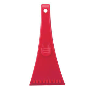 Value Ice Scraper Red