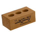 Promotional Construction & Building Stress Balls - Brick With Holes Stress Ball