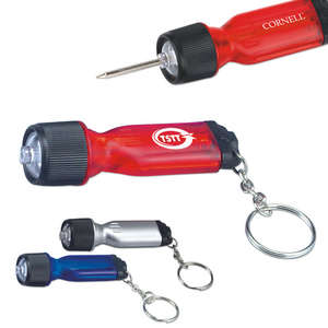Mini Flashlight Tool Key Chain 