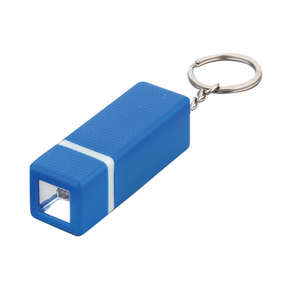 Square LED Key Chain Blue