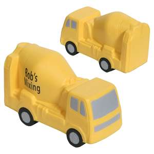 Custom Promotional Concrete Mixer Stress Ball