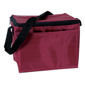6-Pack Cooler Bag Burgundy