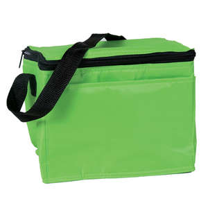 6-Pack Cooler Bag Green, Lime