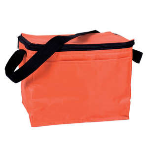 6-Pack Cooler Bag Orange