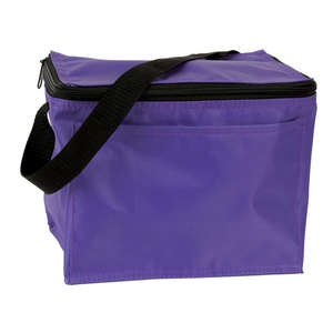 6-Pack Cooler Bag Purple