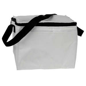 6-Pack Cooler Bag White