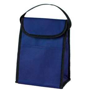 Nonwoven Lunch Bag Blue, Reflex
