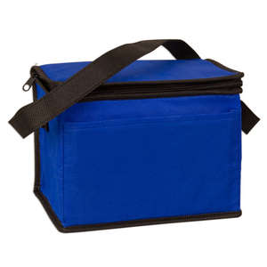 6 Pack Nonwoven Cooler Bag Blue, Reflex
