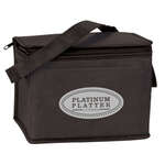Imprinted Coolers & Insulated Bags - 6 Pack Nonwoven Cooler Bag