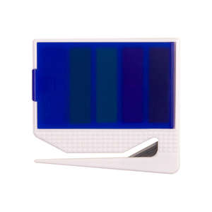 Letter Opener with Sticky Notes Blue
