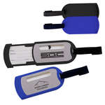 Promotional Luggage & ID Tags - Plastic Slide-Card Luggage Tag