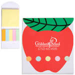 Imprinted Promotional Products - Pocket Sticky Note Memo Book - Apple