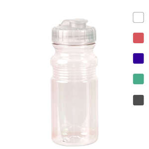 Custom Promotional 20 oz. Translucent Sport Bottle with Snap Cap