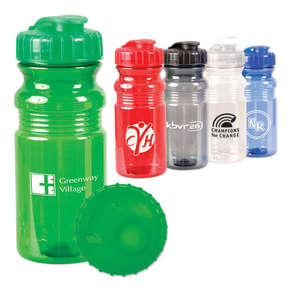 20 oz. Translucent Sport Bottle with Snap Cap 