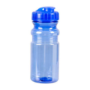 20 oz. Translucent Sport Bottle with Snap Cap Blue, Translucent