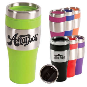 Custom Promotional 16 oz. Silver Streak Tumbler
