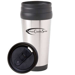 Custom Promotional 16 oz. Stainless Steel Travel Tumbler