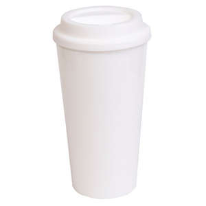 Custom Promotional 16 oz. Double Wall Java Plastic Tumbler