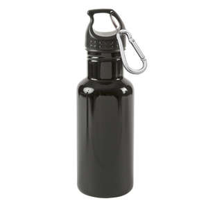 17 oz. Stainless Steel Adventure Bottle Black, Metallic