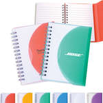 Promotional Journals, Organizers & Portfolios - Medium Spiral Curve Notebook