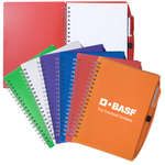 Wholesale Journals, Organizers & Portfolios - Spiral Notebook with Pen