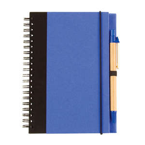 Contrast Paperboard Eco Journal Blue