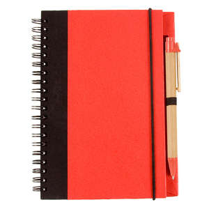 Contrast Paperboard Eco Journal Red