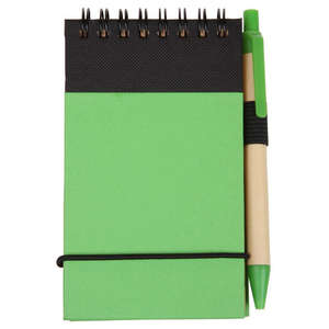 Eco/Recycled Jotter Green, Lime/Black